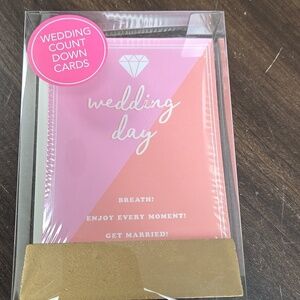 Wedding Countdown Card To-Do List Set